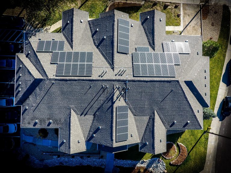 solar panel installation on multiple occupant building